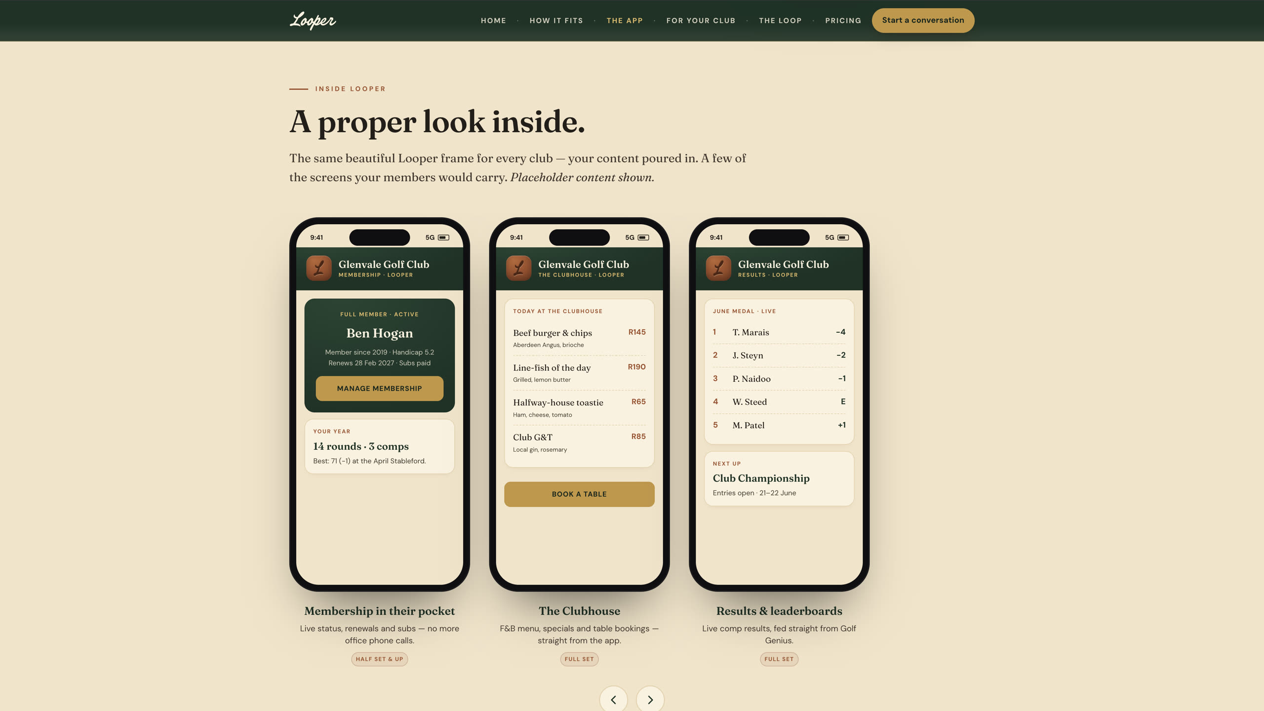 Looper — screen 4