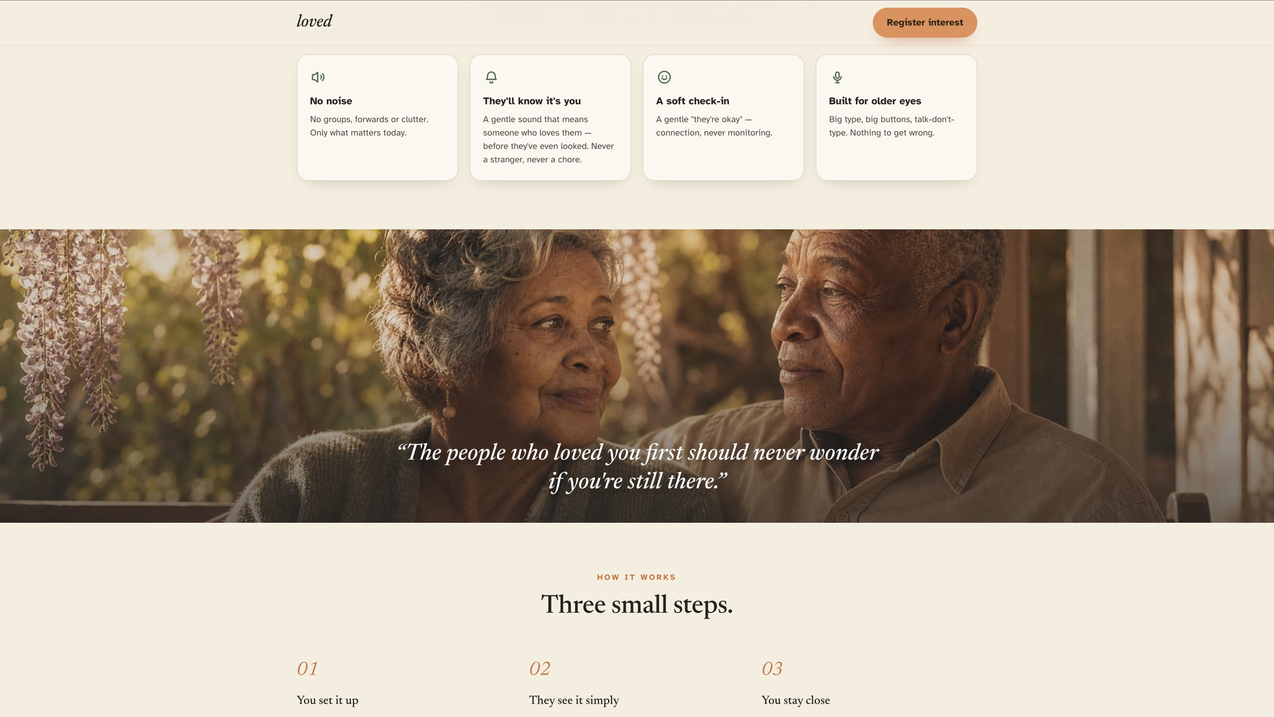 Loved — screen 3