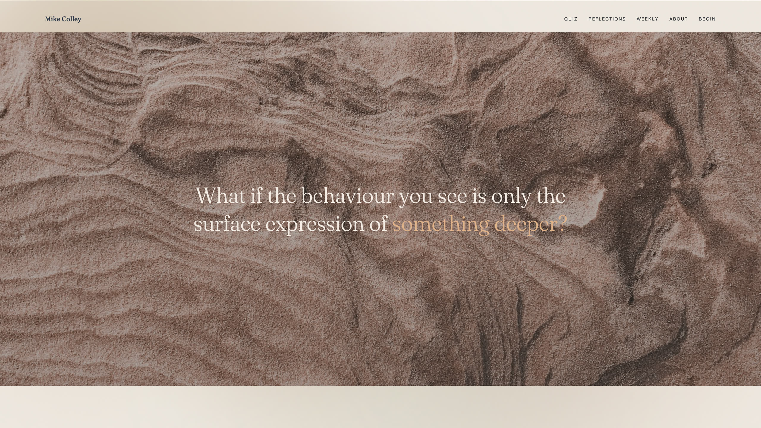 Mike Colley — screen 2