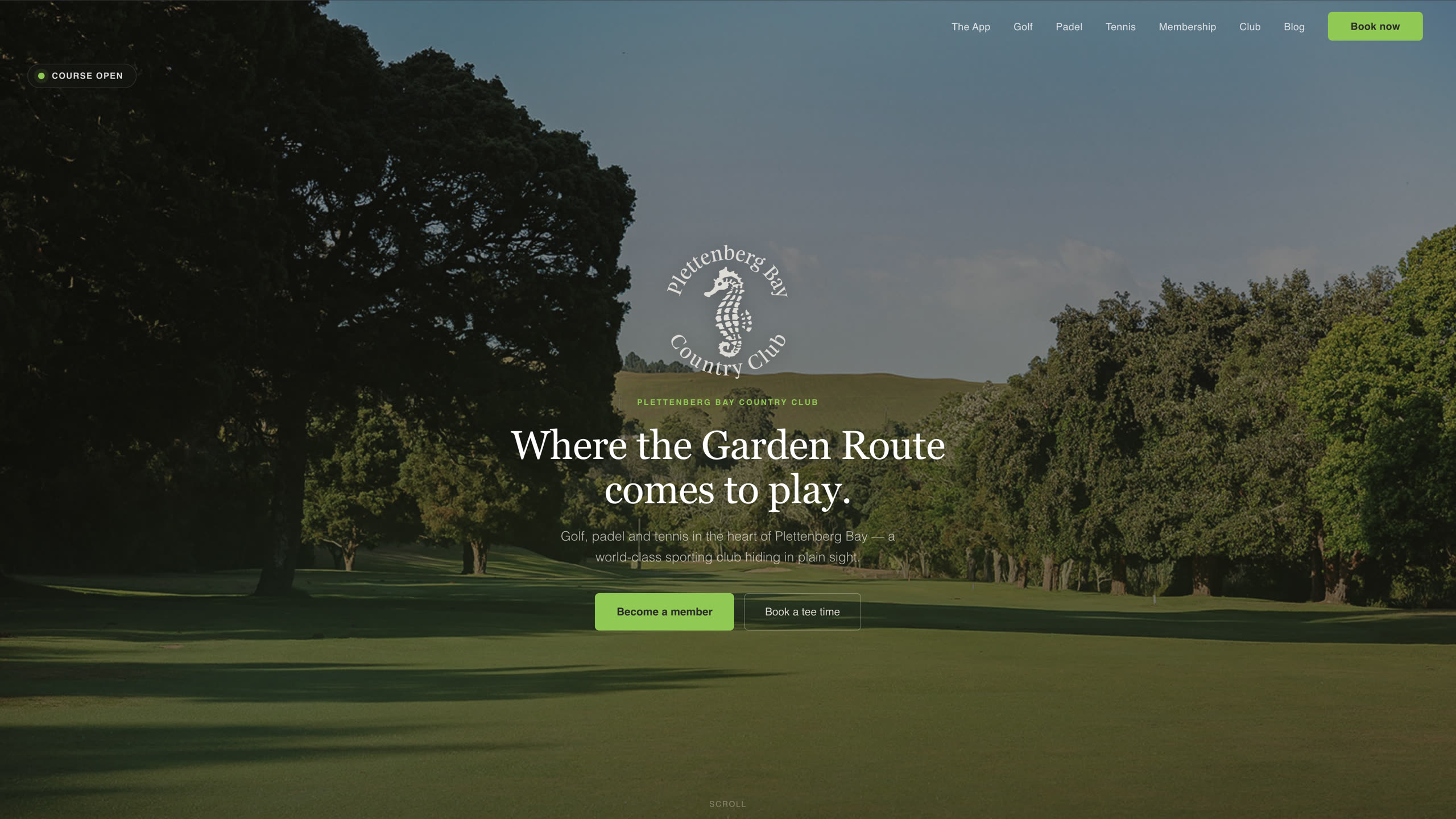 Plettenberg Bay Country Club — screen 1