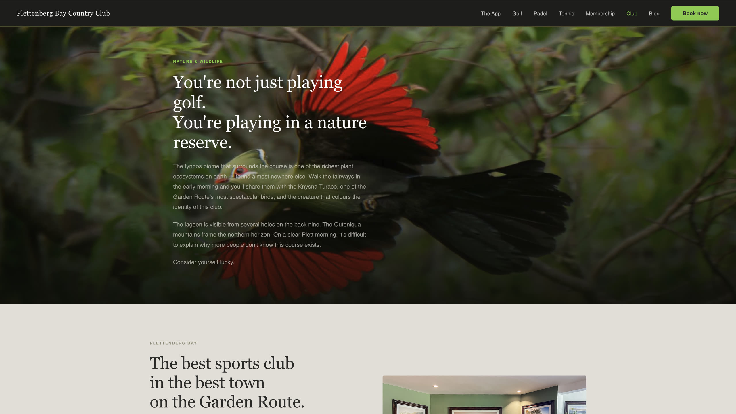 Plettenberg Bay Country Club — screen 3